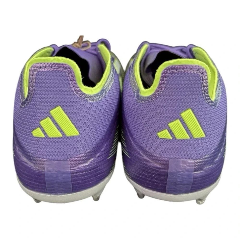 Adidas F50 Elite FG Purple Rush Cloud White Lucid Lemon GS Sz 12K New JH7714